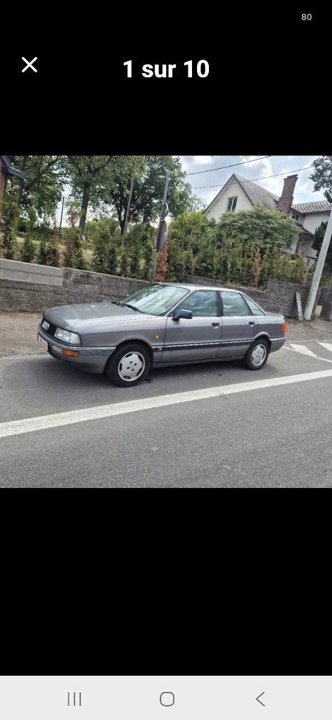 Audi 90 ancetre, Argent ou Gris, Achat, 4 portes, Boîte manuelle