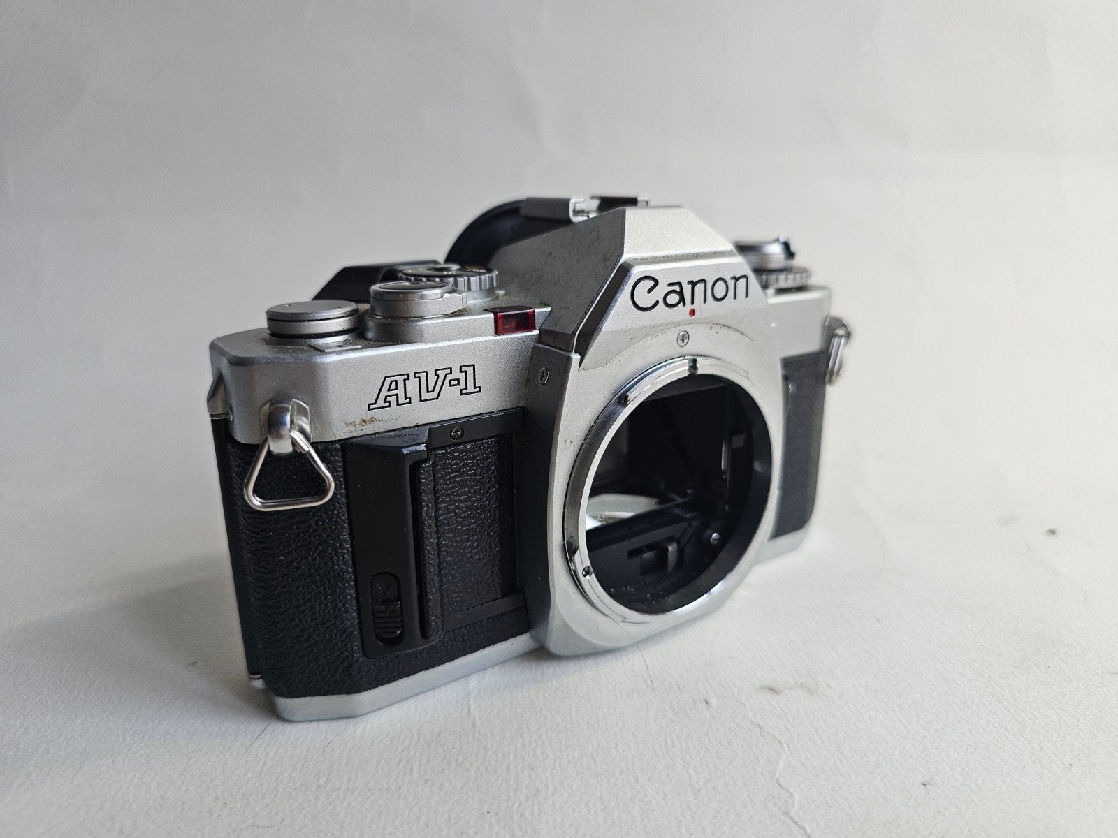 Canon AV-1, Ophalen of Verzenden, Gebruikt, Spiegelreflex, Canon