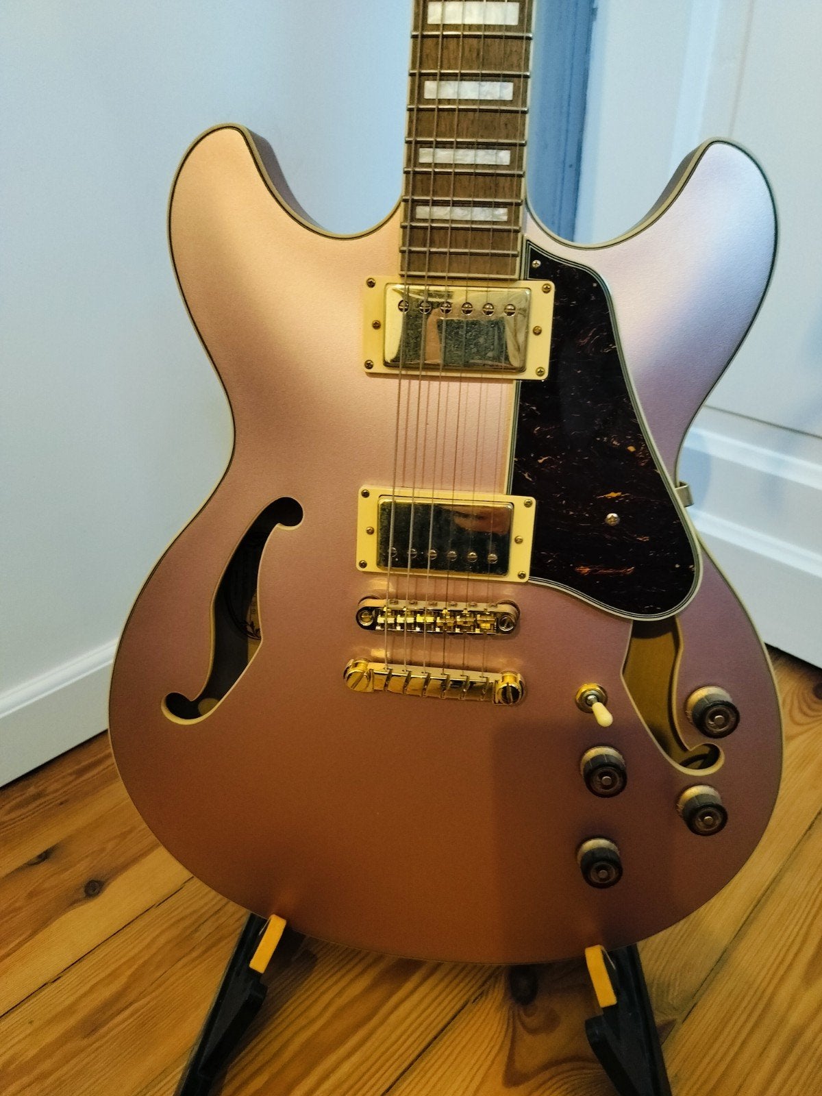 Ibanez AS73G-RGF semi-hollowbody, Muziek en Instrumenten, Snaarinstrumenten | Gitaren | Elektrisch, Epiphone, Ophalen