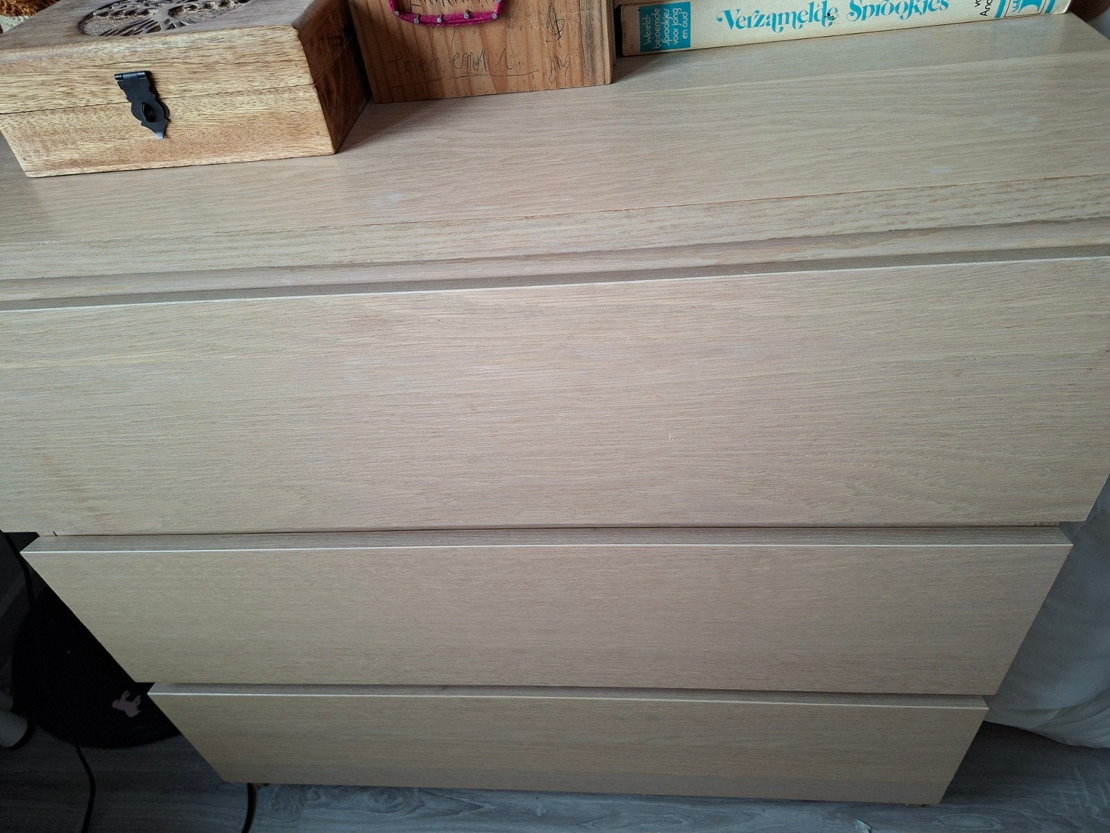 Ikea malm ladenkast / dressoir / commode 3 schuiven, 3 of 4 laden, Ophalen, Gebruikt