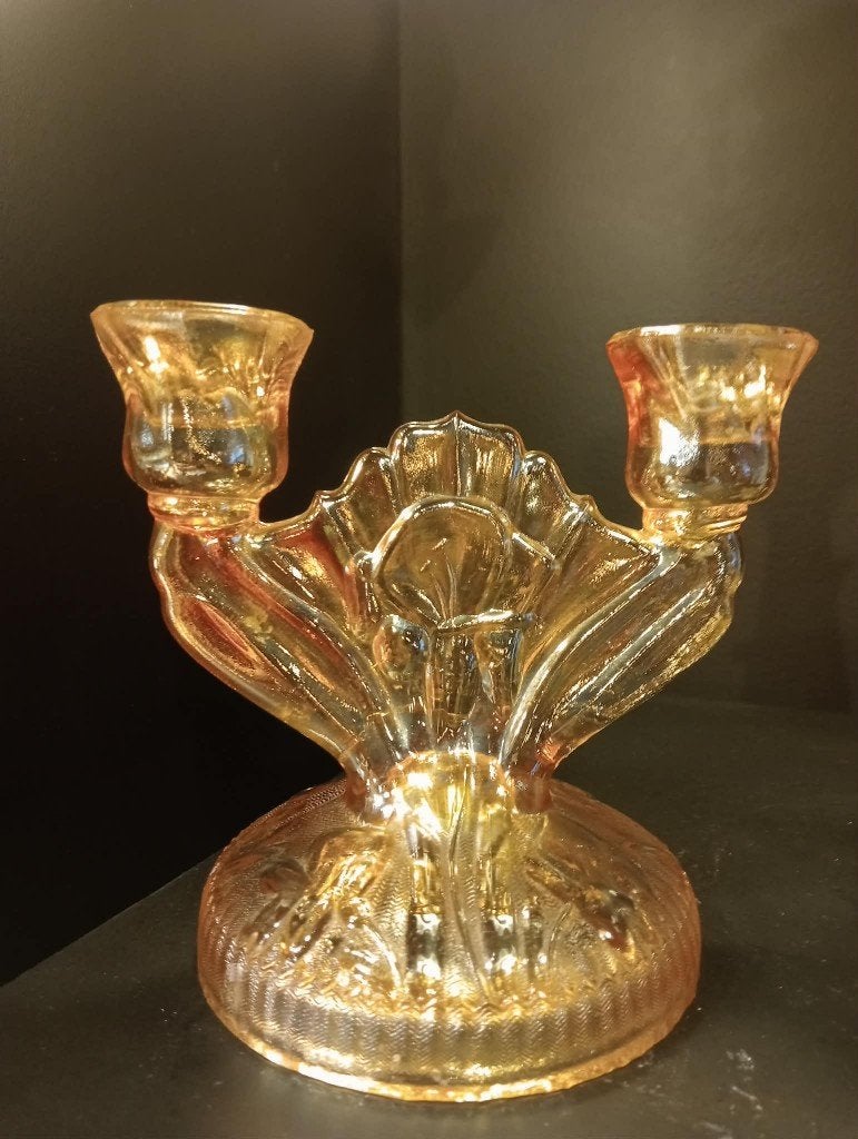 Chandelier en verre, Antiquités & Art, Enlèvement ou Envoi, Verre