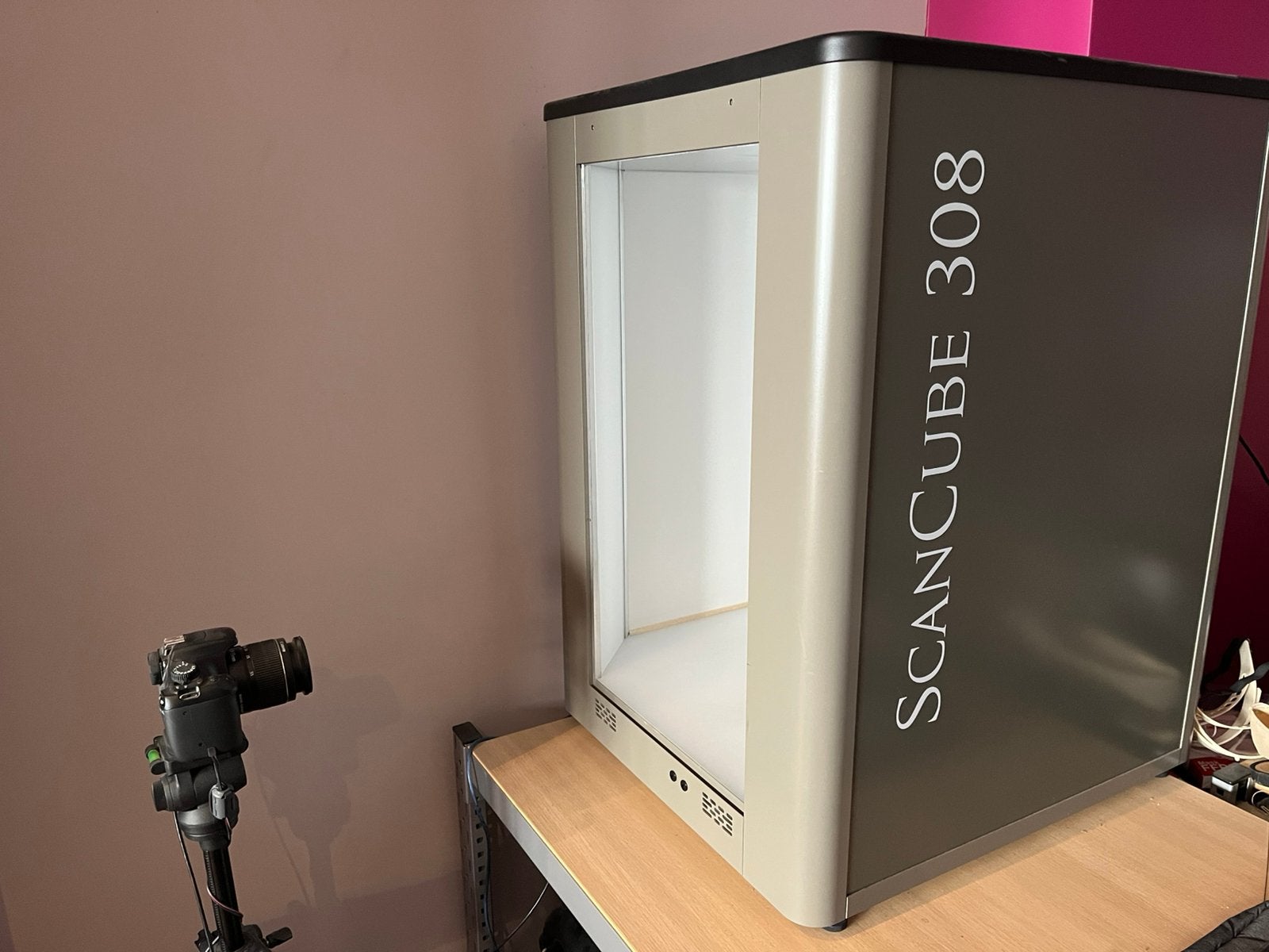 Scancube 308 + CANON-camera + statief, Ophalen, Zo goed als nieuw