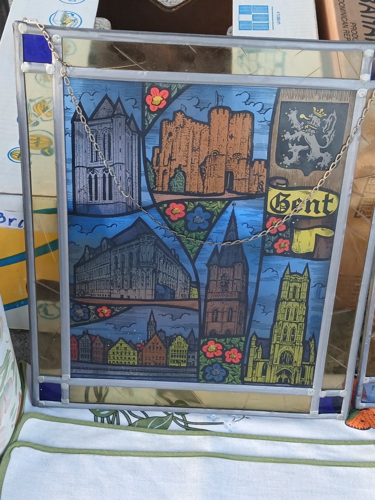 Vitrail de Gand, Bricolage & Construction, Enlèvement ou Envoi, Vitrail