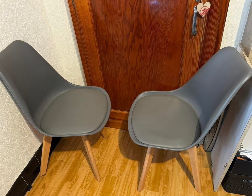 Chaises scandinave, Enlèvement, Comme neuf, Une