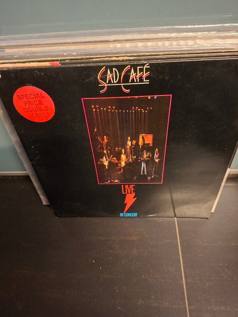 lp - sad cafe - live in concert - vak 6, Gebruikt, Hardrock, Ophalen of Verzenden, 12 inch