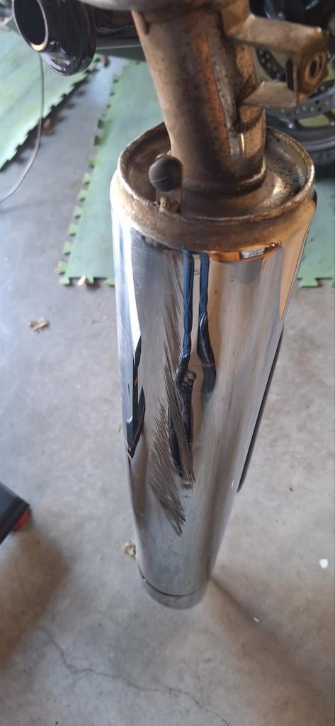Bmw r18 transcontinental uitlaat schade, Motoren, Ophalen