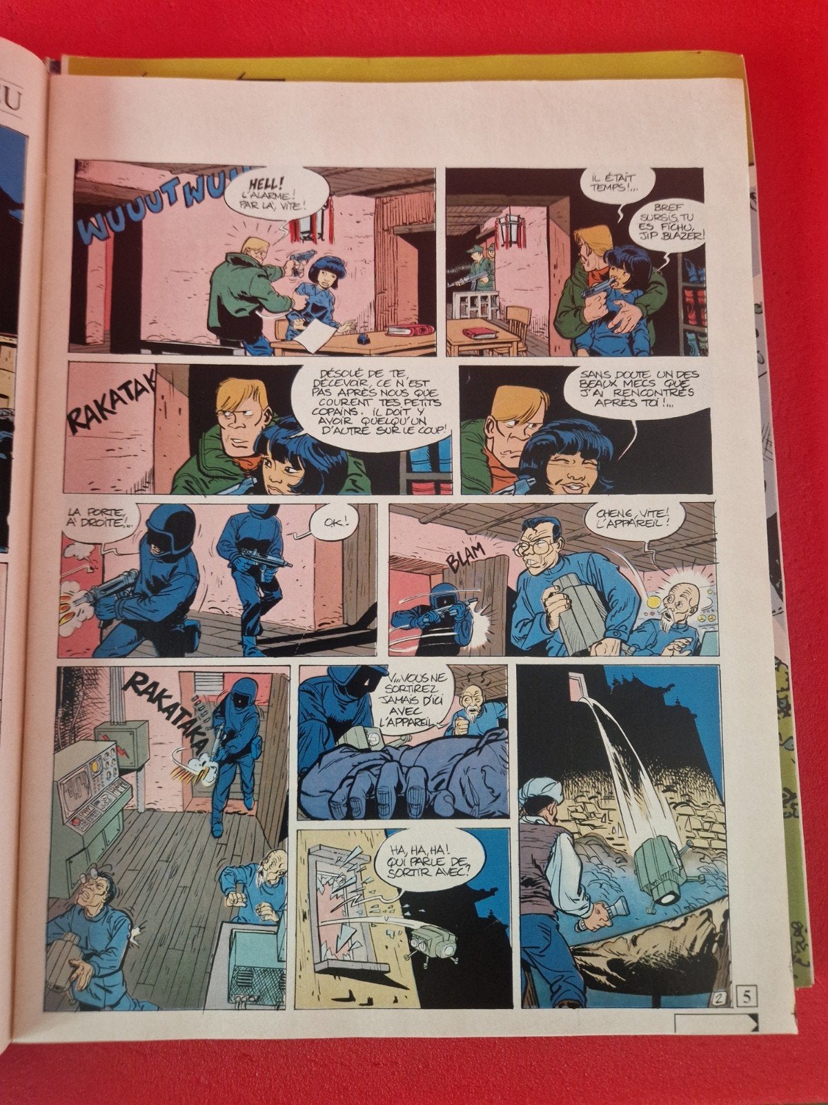 lot de 7 magazines, le journal de spirou, 1985, Enlèvement ou Envoi