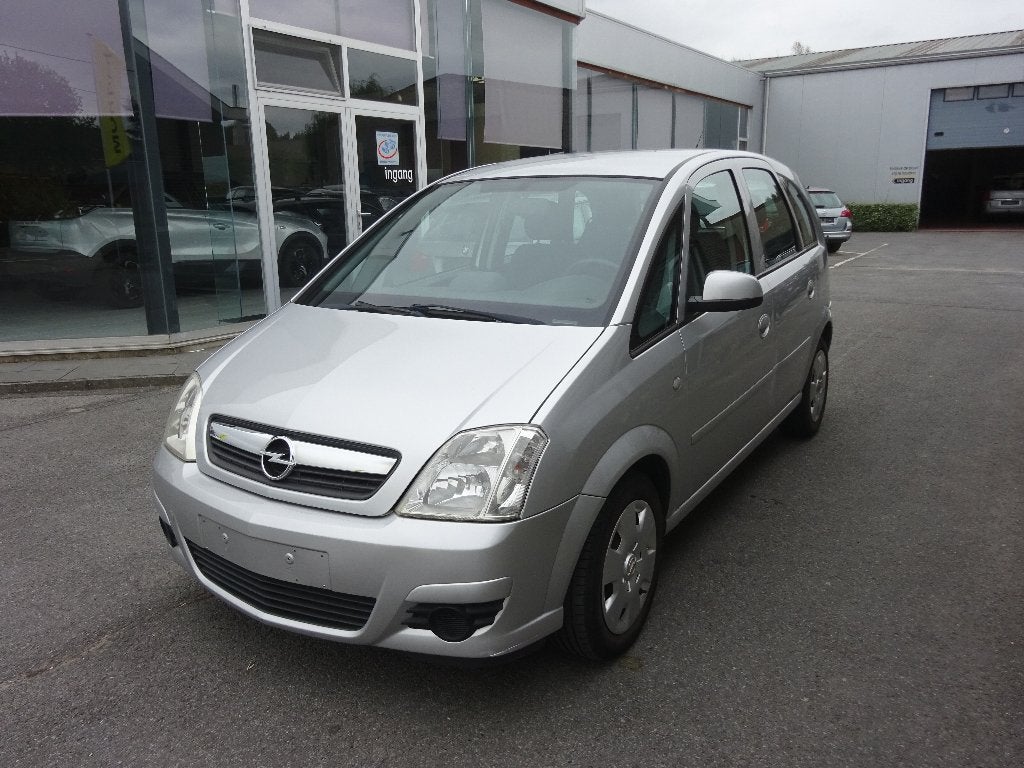 Opel Meriva A automaat, Autos, Argent ou Gris, Entreprise, Entretenue par le concessionnaire, Noir