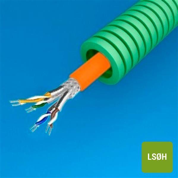 Câble S/FTP Cat7 avec tube flexible Ø16mm, Informatique & Logiciels, Pc & Câble réseau, Neuf, Enlèvement