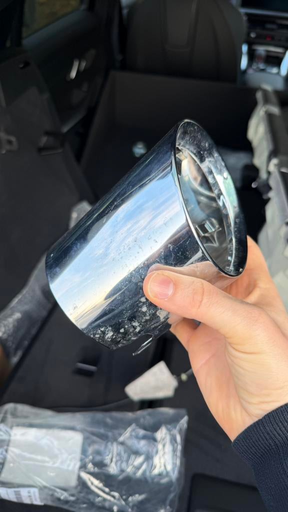 BMW M4 M3 G82 G83 G80 G81 Embout sortie d'échappement chrome, Enlèvement ou Envoi, BMW