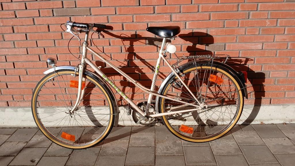 Vintage Peugeot damesfiets, Velgrem, Ophalen, Overige merken, Gebruikt