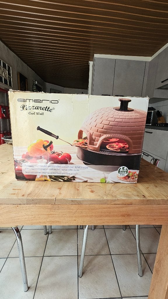 Ongebruikte pizzarette nieuw zie foto's, Electroménager, Fours, Neuf, Enlèvement, 45 à 60 cm, 45 à 50 cm