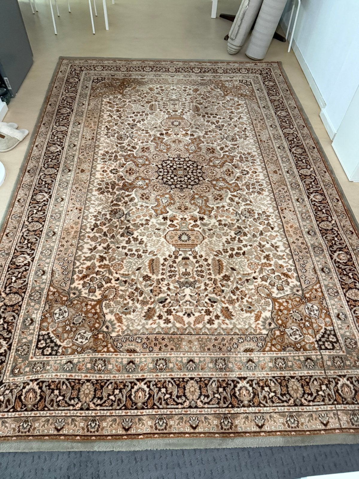 Tapijt 100% wol 200x300, Ophalen, Gebruikt, 200 cm of meer, 200 cm of meer