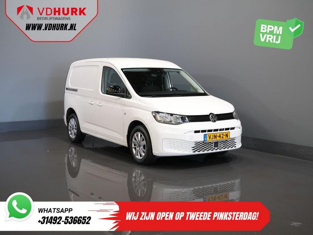 Volkswagen Caddy Cargo 2.0 TDI Dealer Onderhouden/ Carplay/, Auto's, Parkeersensor, Wit, Bedrijf, 130 g/km