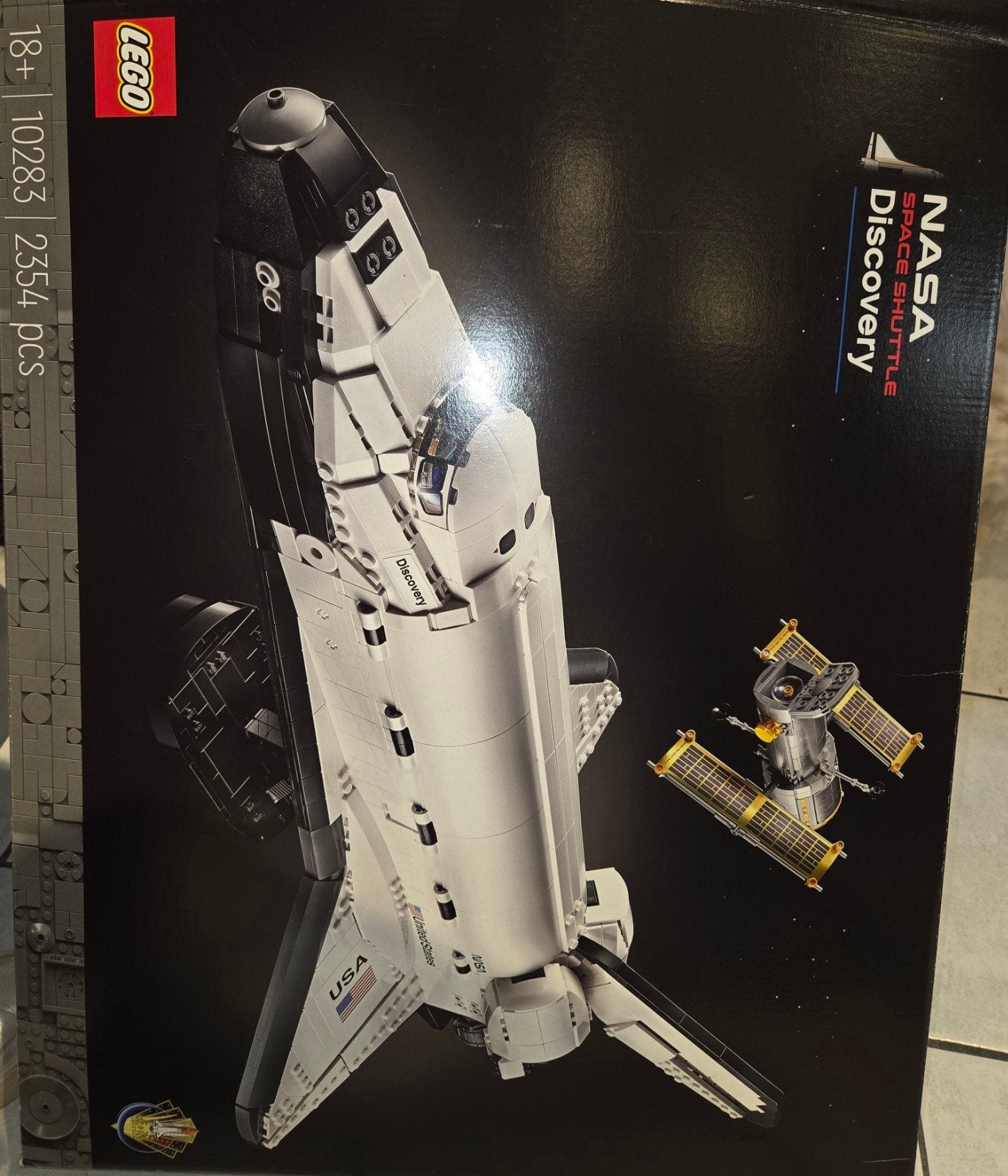 LEGO Creator Expert NASA Space Shuttle Discovery (10283), Ophalen, Zo goed als nieuw, Lego, Creator