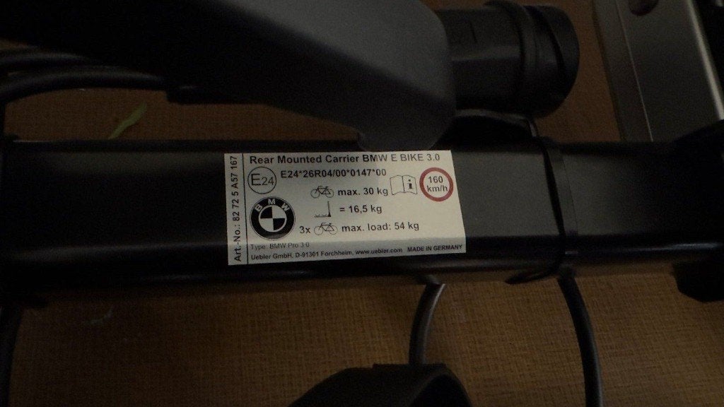 Original BMW Fahrradträger 3x E-Bike, Enlèvement ou Envoi, Neuf