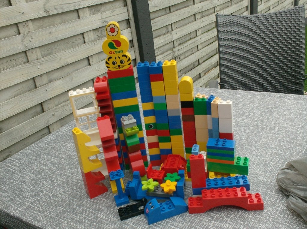 172  blokken lego duplo, Ophalen of Verzenden, Zo goed als nieuw, Losse stenen, Duplo