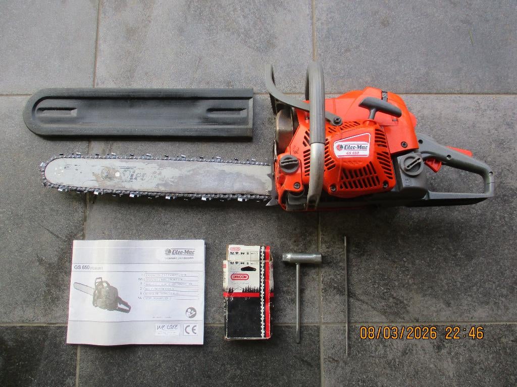 Scie à chaîne, Tronçonneuse, 1200 watts ou plus, Enlèvement, Utilisé