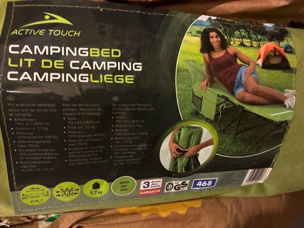 Kampeerbed, Ophalen, Zo goed als nieuw, Overige