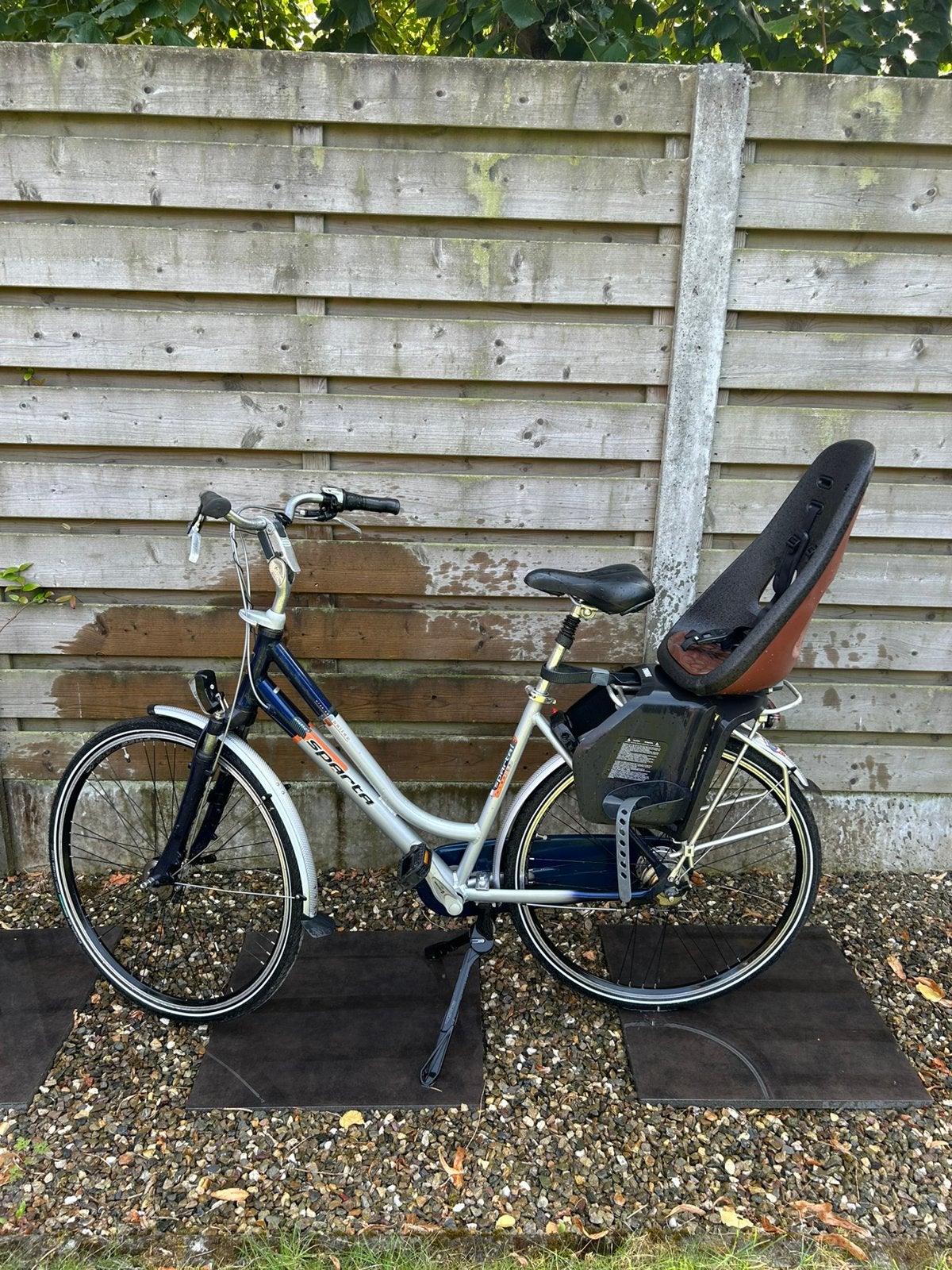 Sparta damesfiets inclusief Thule zitje Yepp, Enlèvement, Sparta