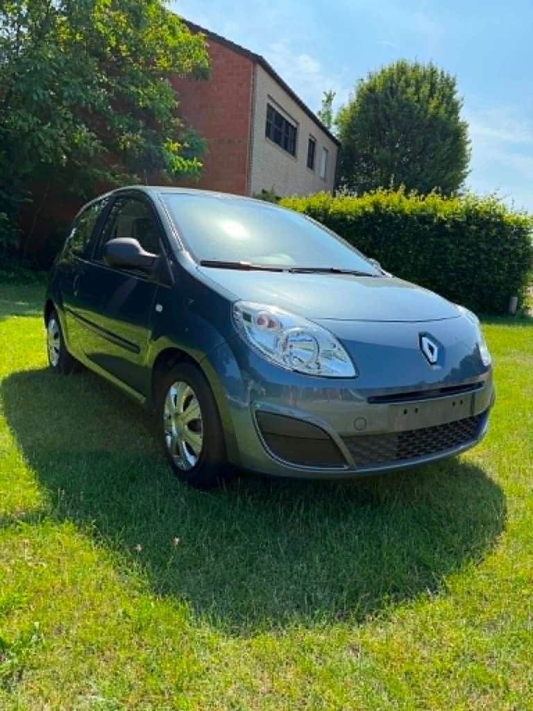 renault twingo met slechts 21213 km op de teller, Autos, Renault, Argent ou Gris, Beige, Boîte manuelle, Tissu