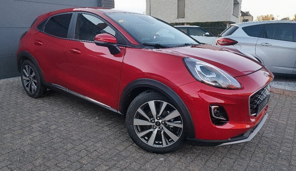 FORD Puma 1.0Hybrid Titanium*19.290km*+2JR WAARBORG*TOPDEAL!, Auto's, Ford, Bedrijf, Te koop, Puma, 360° camera, ABS, Achteruitrijcamera