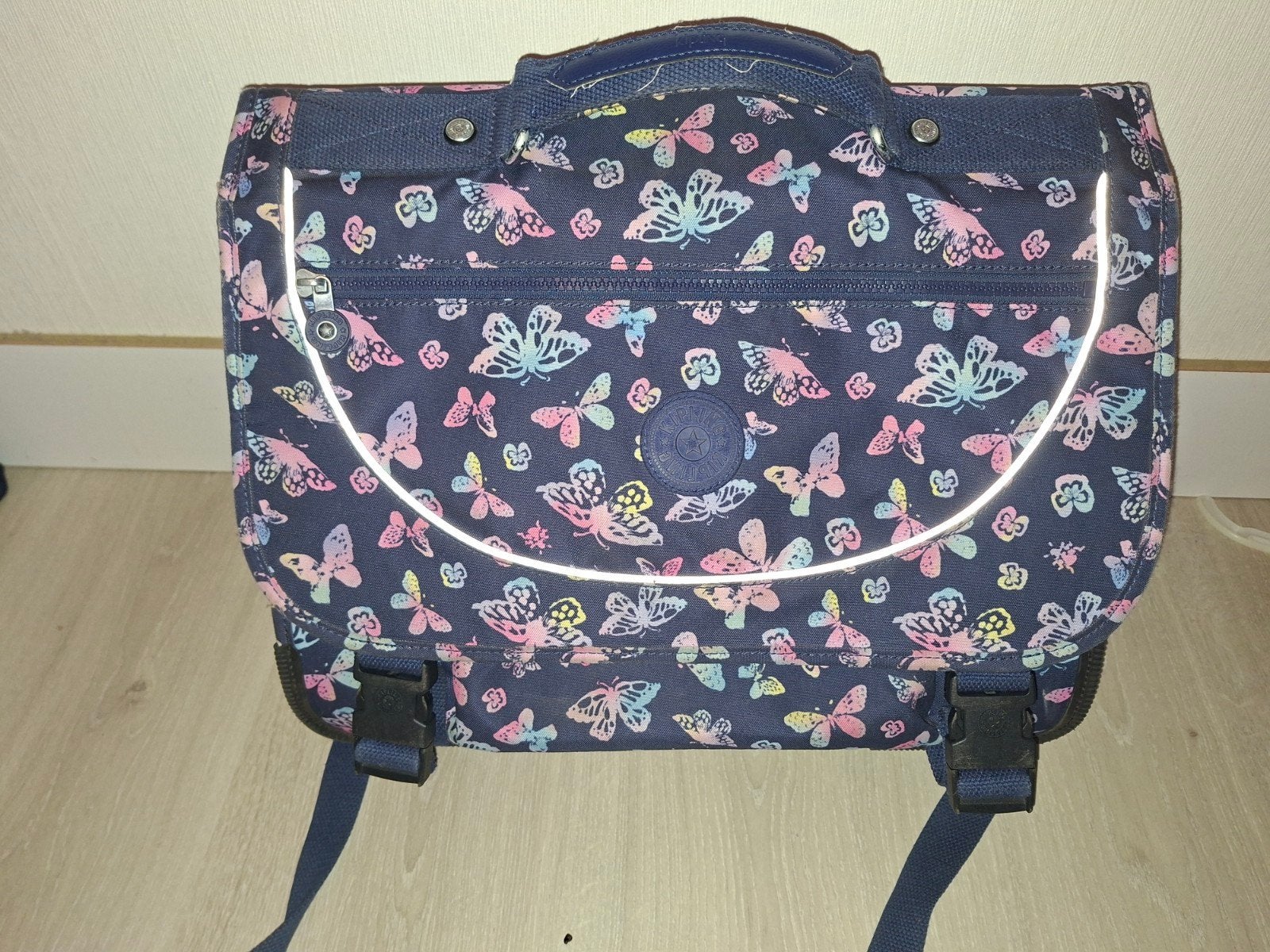 propere meisjes kipling boekentas met vlinders te koop, Ophalen