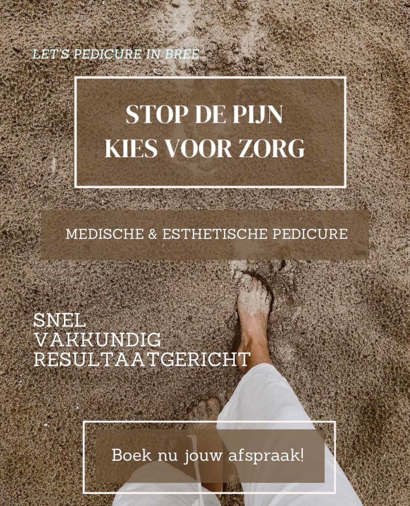Medische en estetische pedicure in Bree, Diensten en Vakmensen
