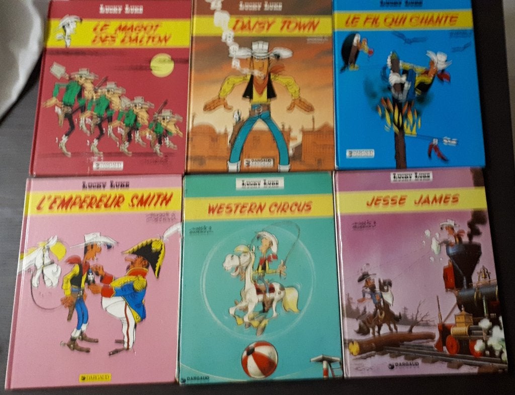 Lucky Luke set van 17, Boeken, Meerdere stripboeken, Ophalen, Gelezen, Morris