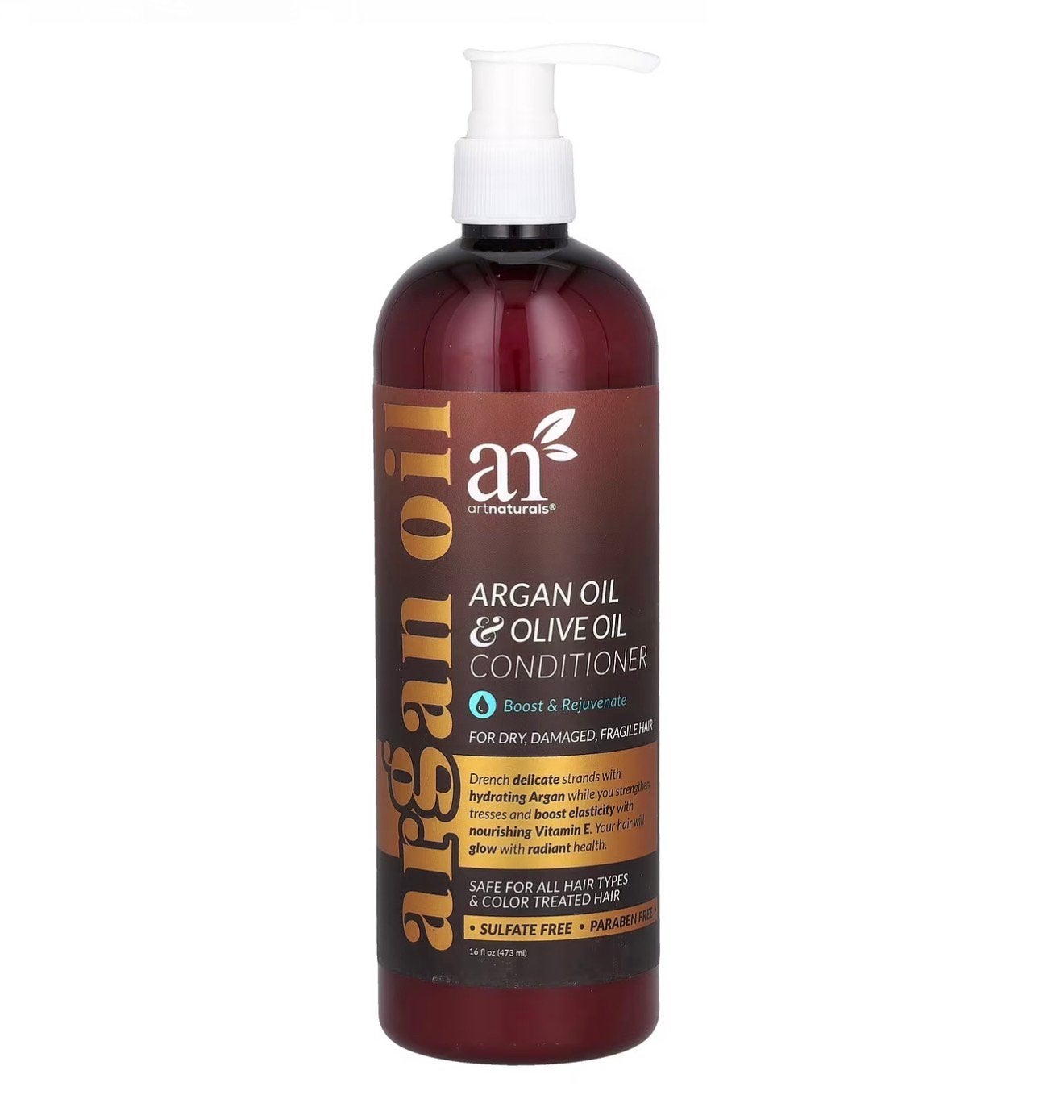 Revitalisant à l'huile d'argan d'olive Artnaturals 473 ml  2, Enlèvement ou Envoi, Neuf, Shampoing ou Démêlant