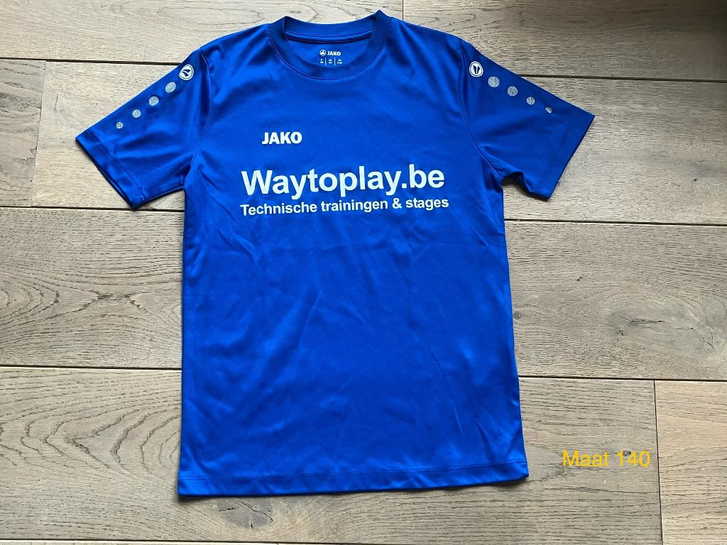 Shirt - Way To Play - Maat 140, Ophalen of Verzenden, Gebruikt, Jongen of Meisje, Sport- of Zwemkleding