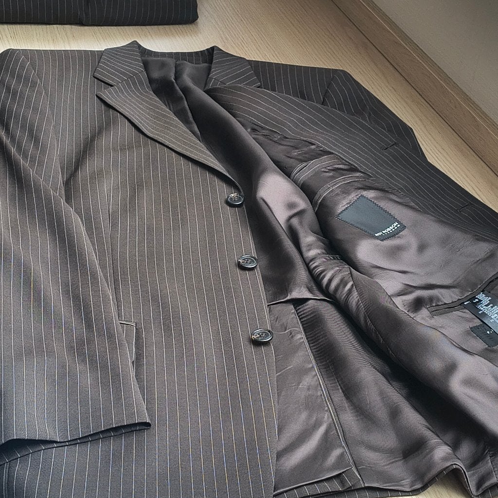 herenkostuum, Kleding | Heren, Ophalen, Bruin, Maat 48/50 (M), Roy robson