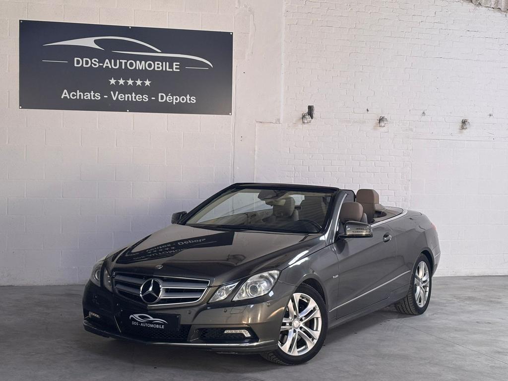 ***Mercedes E250 Cabriolet Garantie 12 mois, Autos, Cuir, Euro 5, Achat, Entreprise