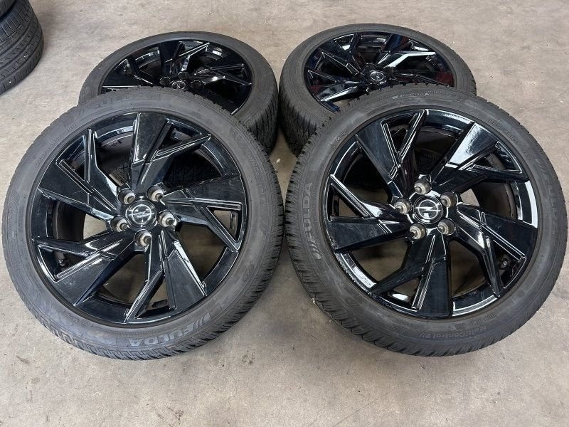 17 inch originele velgen + all season banden Opel Astra L 98, Gebruikt, -, -, Banden en Velgen