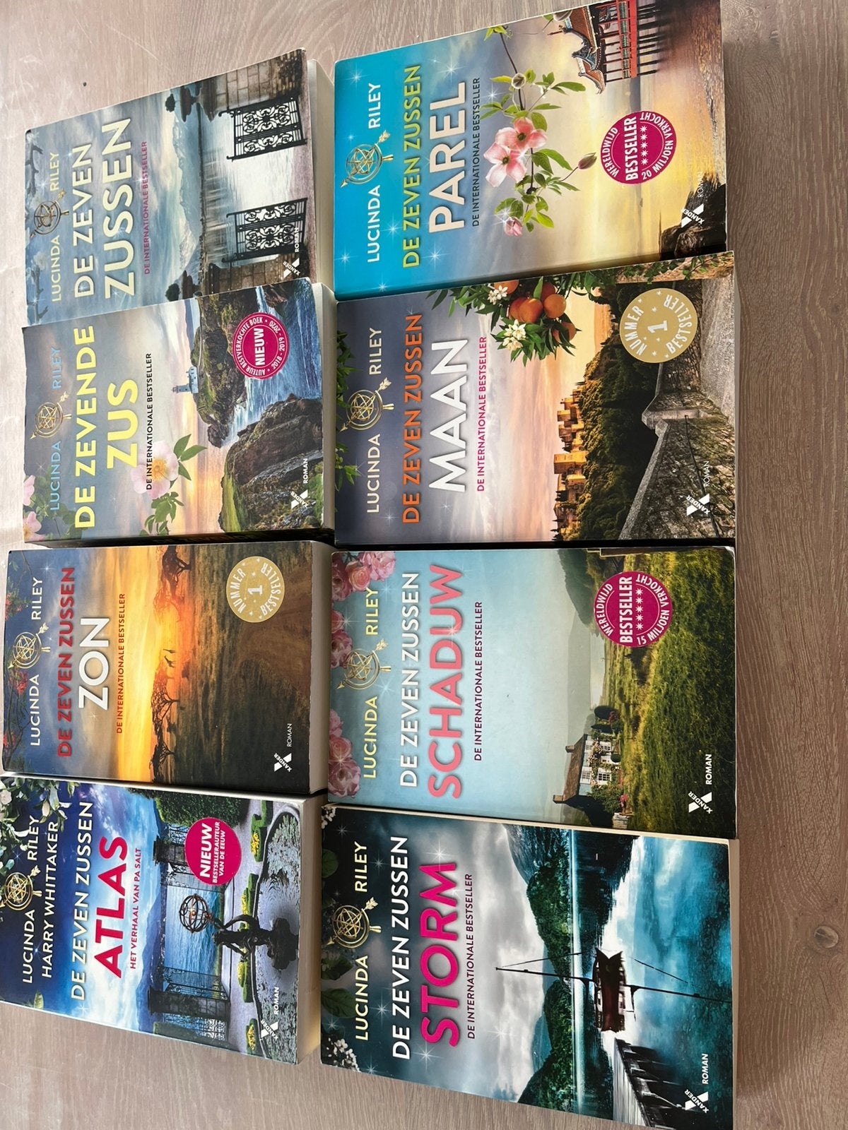 De 7 zussen….Reeks compl 8 st, Boeken, Ophalen of Verzenden, Zo goed als nieuw