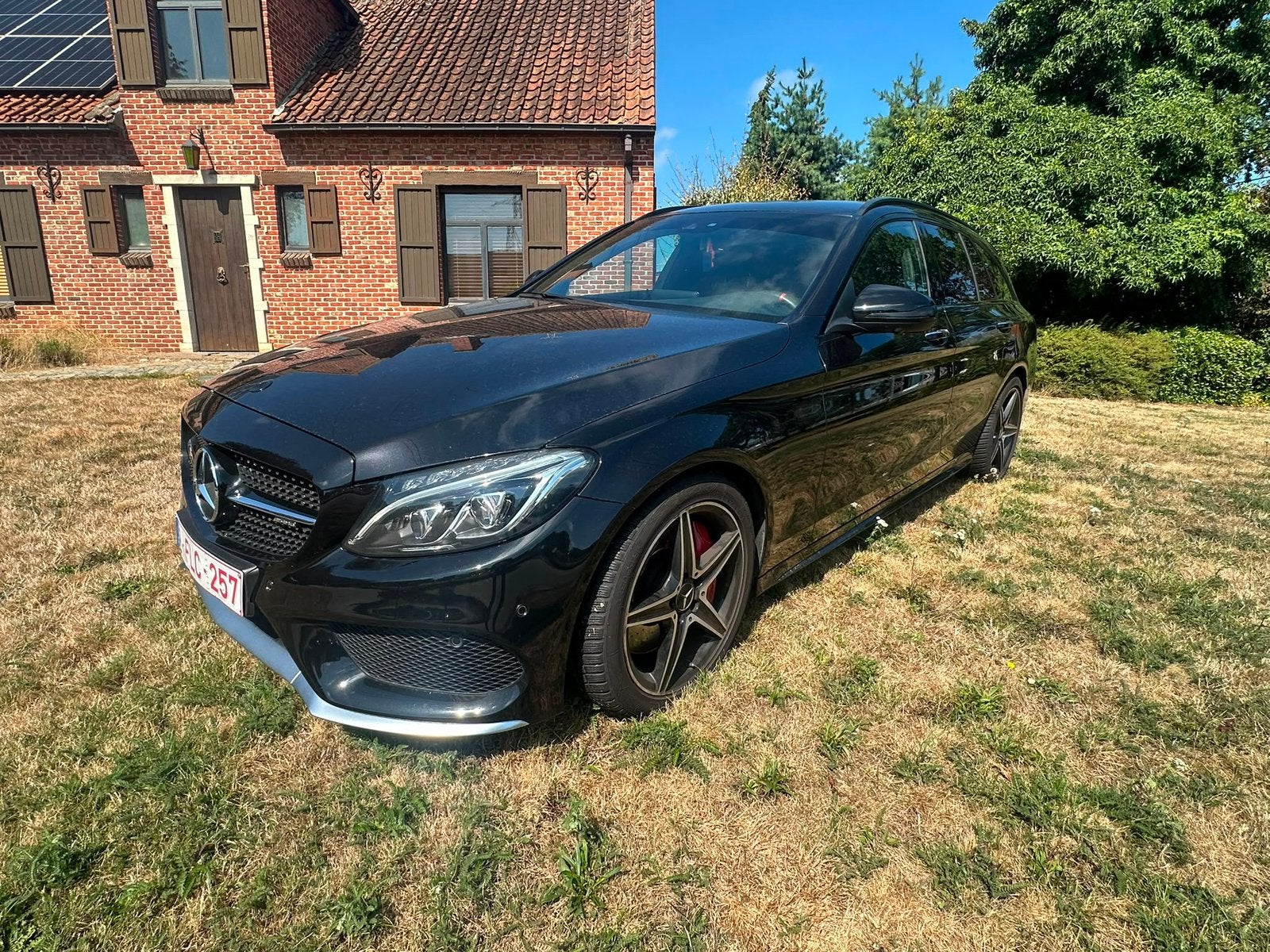 Prachtige Mercedes C43 te koop. €23.500 btwi, Auto's, Mercedes-Benz, Automaat, Zwart, Leder, Break