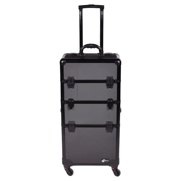 Trolley 2 en 1 Black Diamond - Cobra, Bijoux, Sacs & Beauté, Enlèvement, Neuf, Plastique dur, Poignée extensible