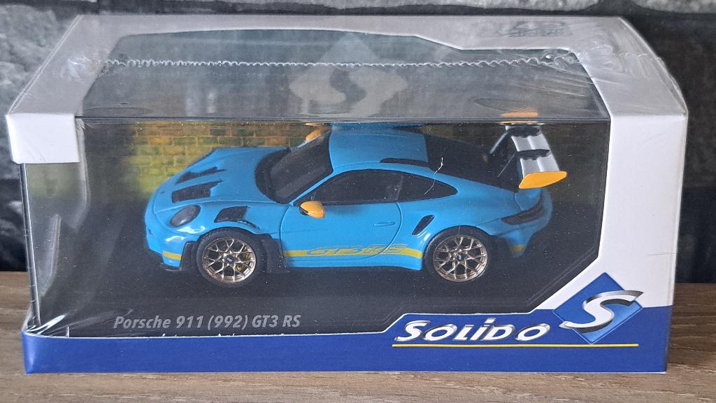 Porsche 911 (992) GT3 RS 24h Daytona 1/43ème, Enlèvement ou Envoi, Solido, Voiture, Solido