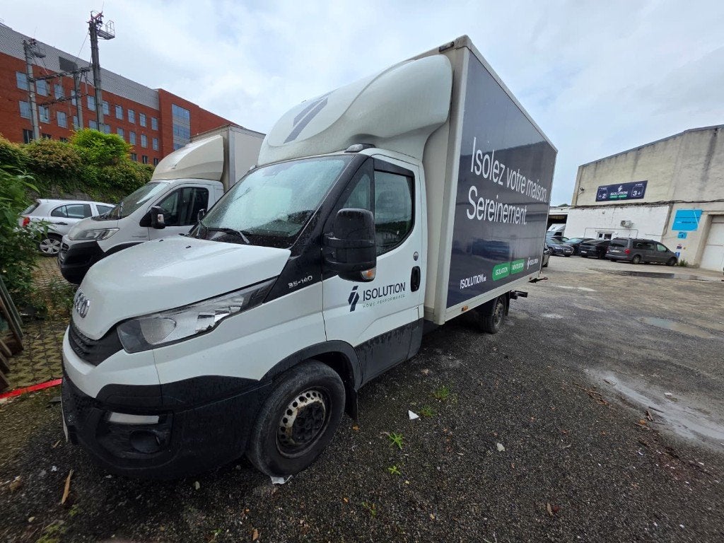 2 Iveco 20m³, Autos, Camionnettes & Utilitaires, 100 kW, Achat, Entreprise, Boîte manuelle