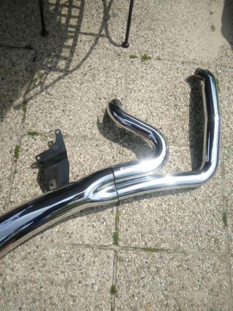 onderdelen harley davidson uitlaten, Ophalen, Gebruikt