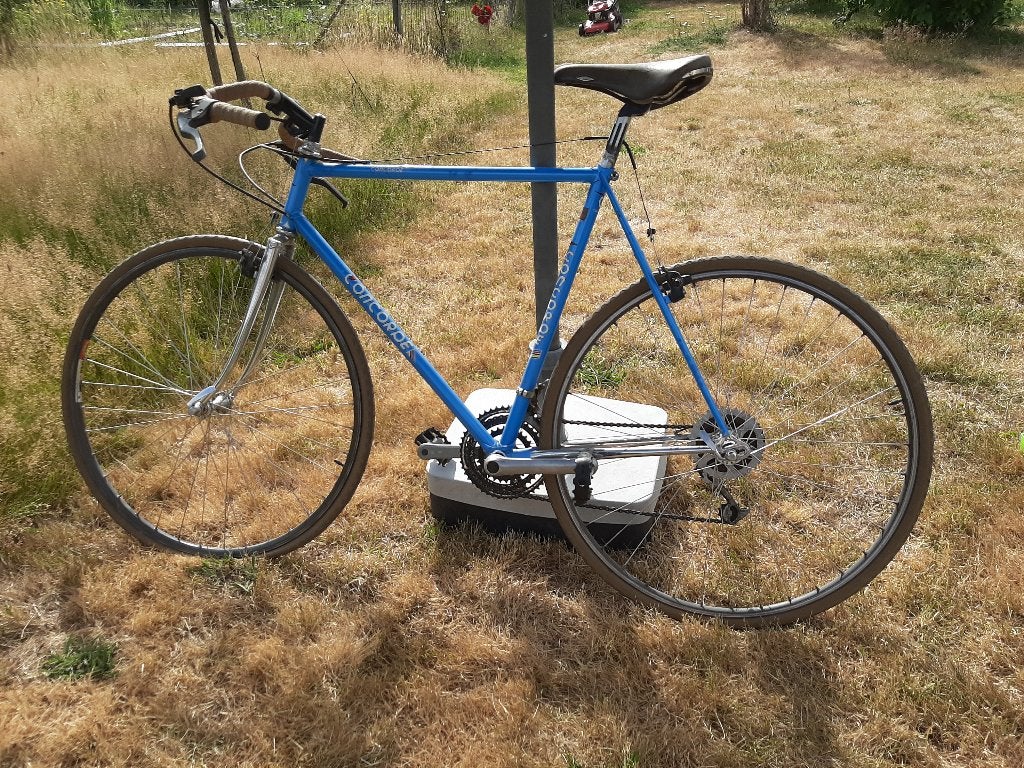 Velo route taille 57 marque Concorde, Frein sur jante, Moins de 10 vitesses, Enlèvement, 53 à 57 cm