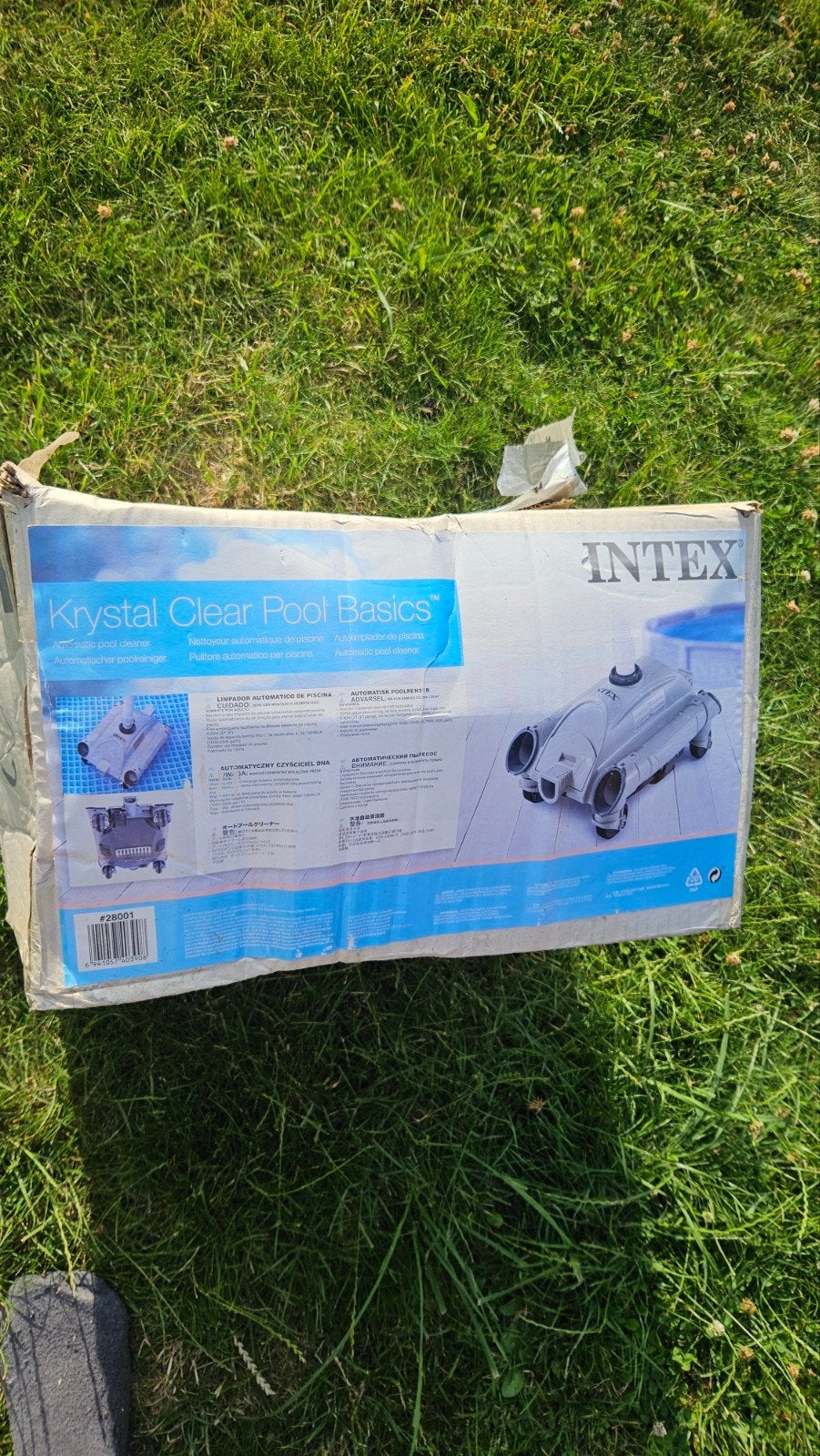 Intex automatische zwembad robot reiniger !verkocht, Ophalen, Gebruikt, Zwembadpomp