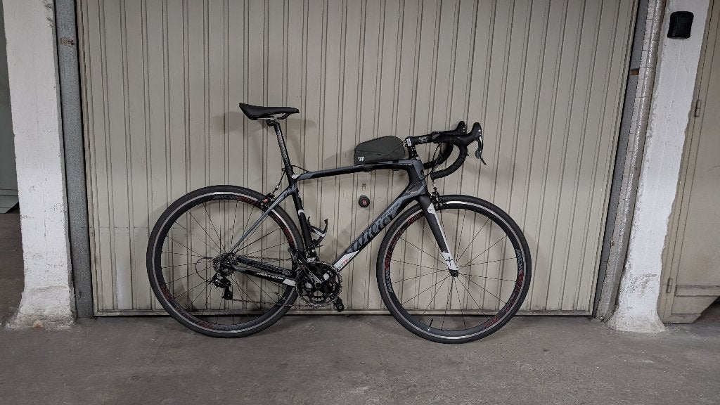 Wilier Triestina GTR Team Carbon Koersfiets, Fietsen en Brommers, Ophalen, 28 inch, Gebruikt, Velgrem