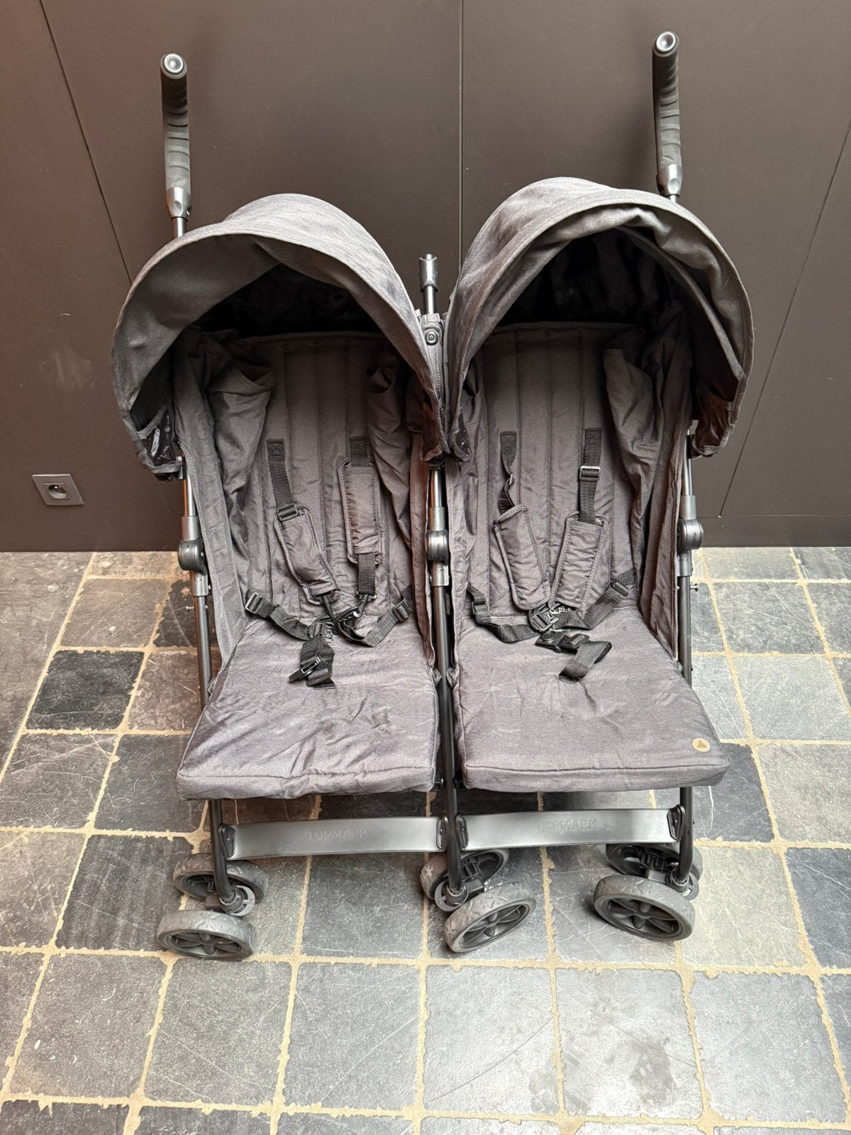 Topmark duo Plooibuggy met regenhoes, Enfants & Bébés, Enlèvement ou Envoi, Comme neuf, Poussette ou Buggy