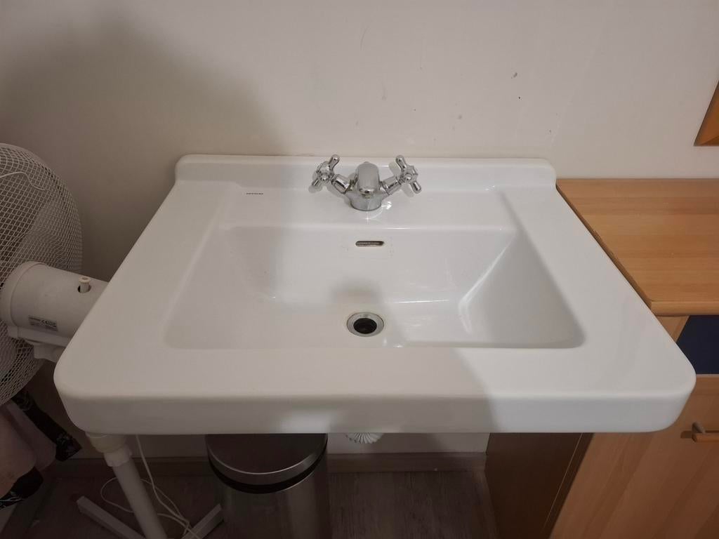 Lavabo + kraan, Ophalen