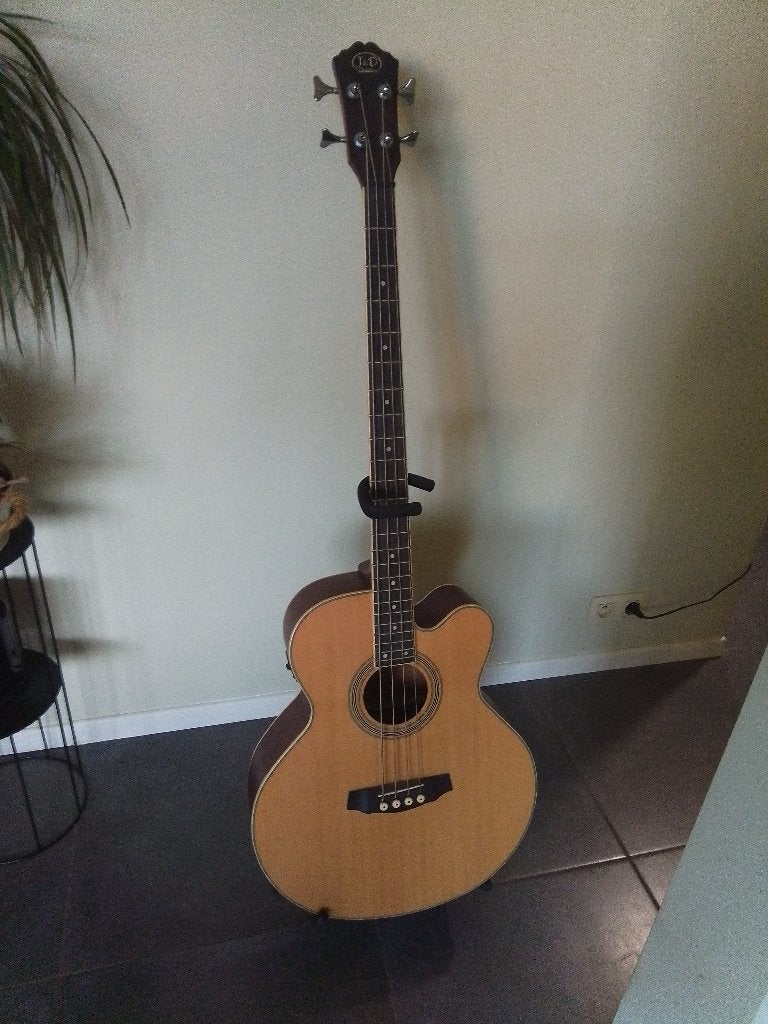 Acoustisch elektrische bass gitaar, Ophalen, Zo goed als nieuw, Overige typen
