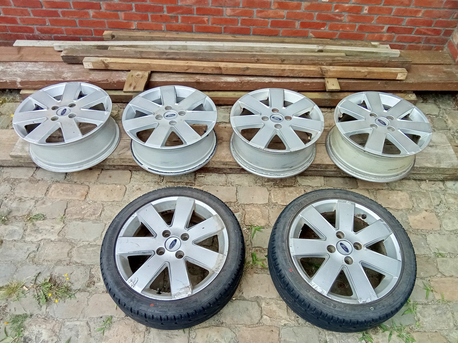 Ford fiesta duval velgen, Auto-onderdelen, Ophalen, Gebruikt, Velg(en), 16 inch