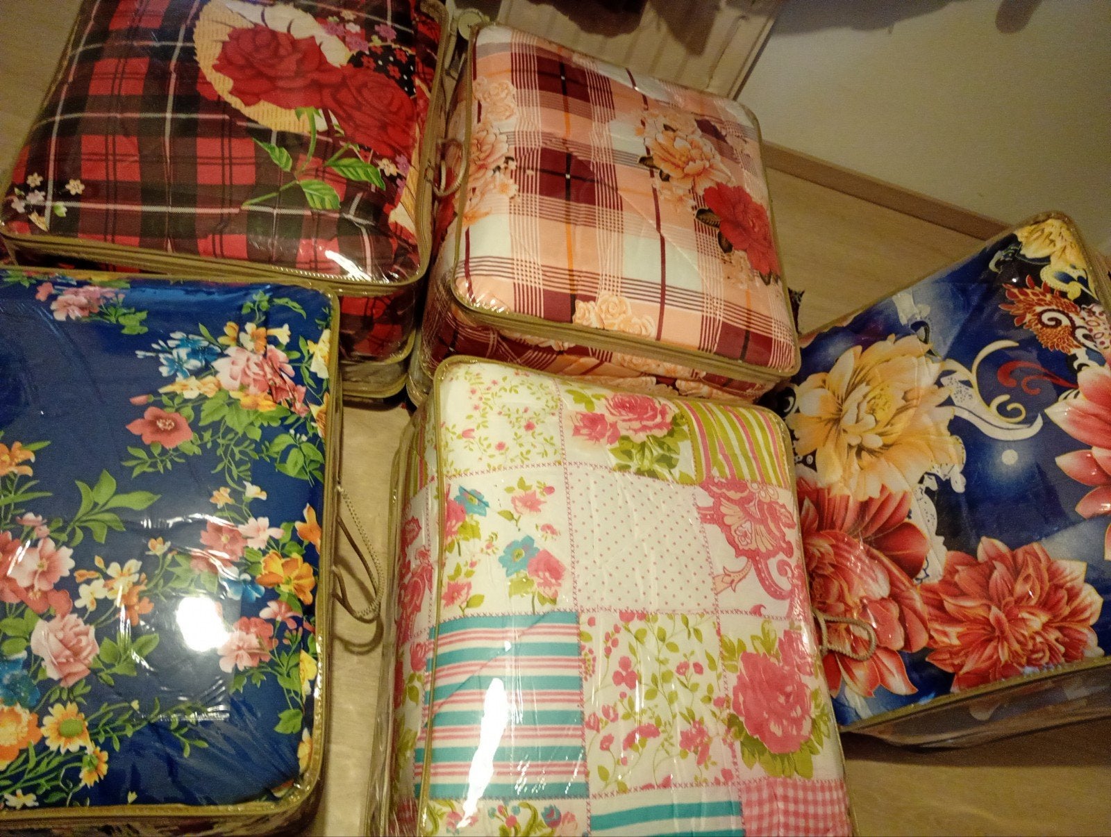 Compleet dekbedden, Ophalen