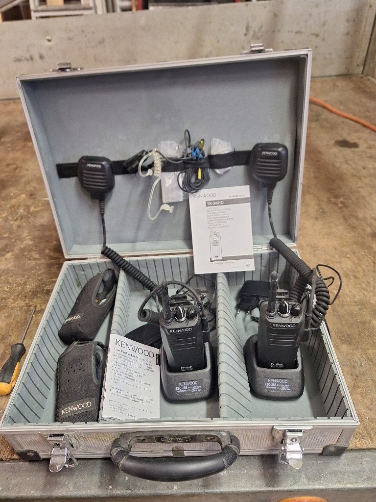 Talkie kenwood Tk-3401D, Enlèvement