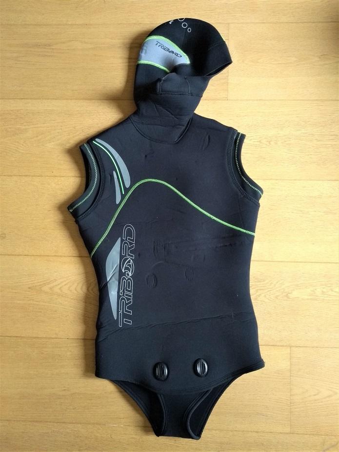 sport - veste néoprène de plongée sous-marine 5 mm, Enlèvement, Utilisé